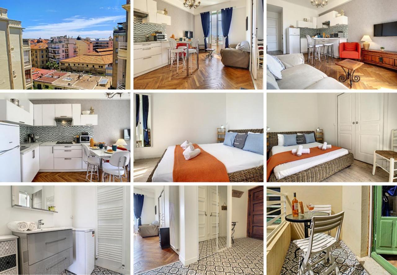 Nestor&Jeeves - Happiness Beach - Central - Close Sea - Top Floor Nizza Kültér fotó
