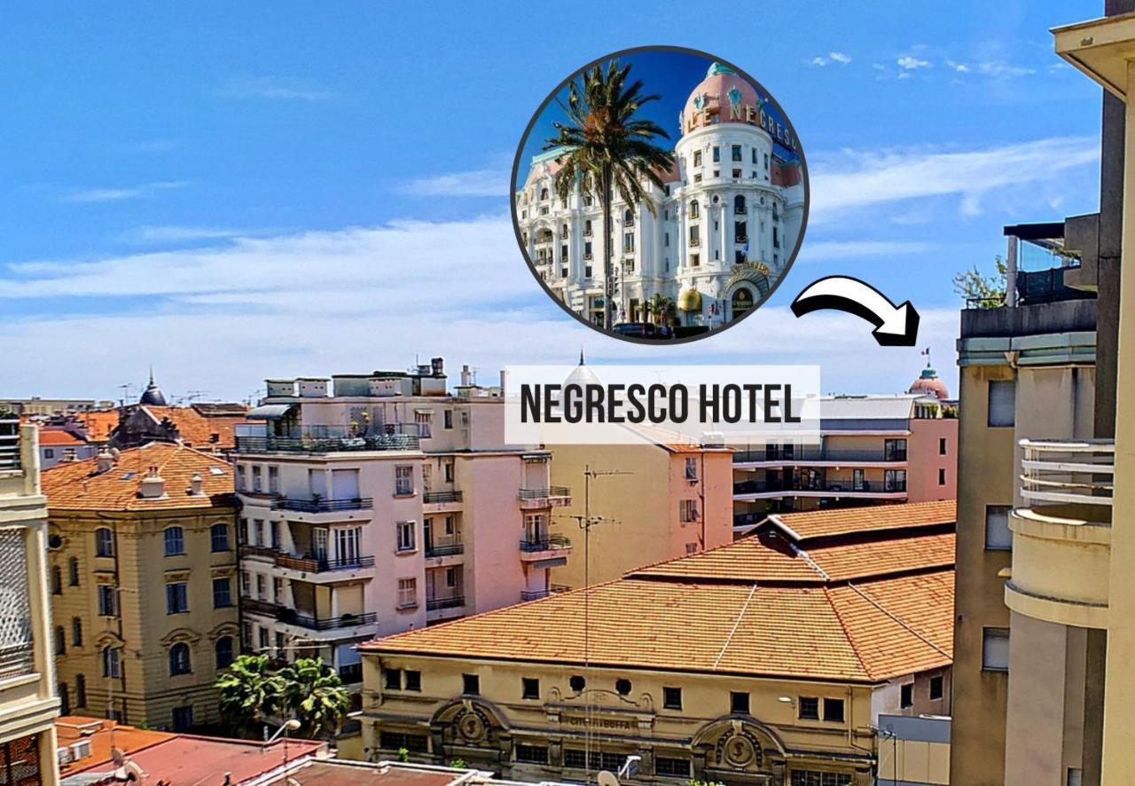 Nestor&Jeeves - Happiness Beach - Central - Close Sea - Top Floor Nizza Kültér fotó